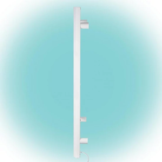 Home FKTW 501 fali elektromos törölközőszárító, 500W, LCD, fehér FKTW 501