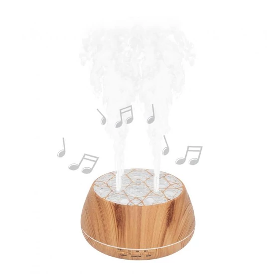 Home AD 400 WIFI aromadiffúzor, Bluetooth hangszóró, Tuya Smart kompatibilis, 400 ml kapacitás, önállóan is használható világítás, tartozék hálózati adapter  AD 400 WIFI