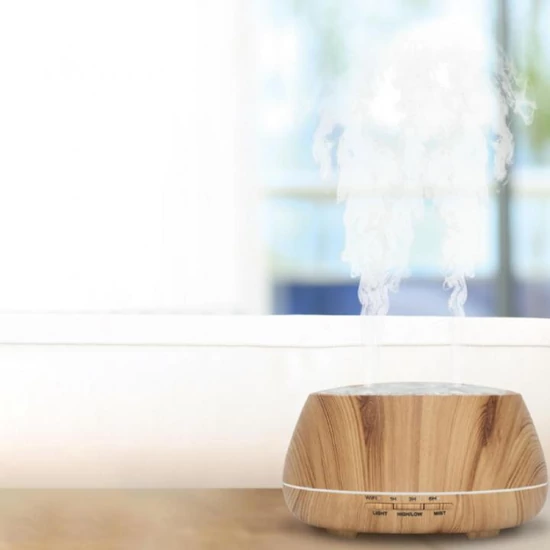 Home AD 400 WIFI aromadiffúzor, Bluetooth hangszóró, Tuya Smart kompatibilis, 400 ml kapacitás, önállóan is használható világítás, tartozék hálózati adapter  AD 400 WIFI