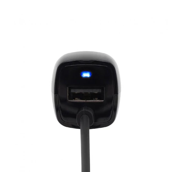 SAL SAU 24MU autós USB töltő 2in1, 2 készülék, USB, microUSB, 2,4 A összesen SAU 24MU