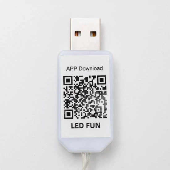 Home MLF 240 RGB SMART micro LED-es fényfüggöny, 3x2,4 m / 240 RGB micro LED, smart, távirányító, USB csatlakozó, beltéri kivitel MLF 240 RGB SMART