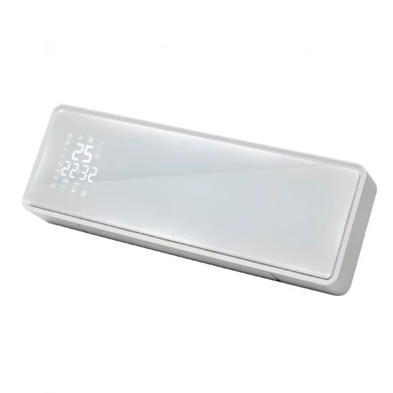 Home FKF 54203 fali smart elektromos ventilátoros fűtőtest, 1000W/2000W, távirányító, üveg előlap, fehér FKF 54203