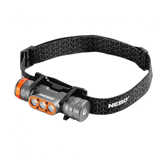 NEBO NEB-HLP-1001-G Transcend 1500, Fejlámpa, 1500 lm - 30 lm, 5 üzemmód, Smart Powr Control, IPX7, 3200 mAh NEB-HLP-1001-G