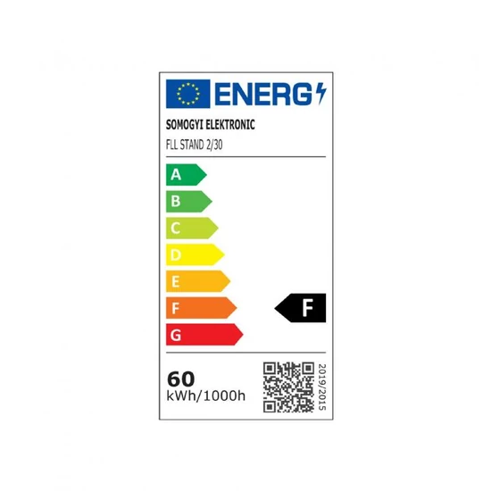 LED fényvető, állványos, 2x30W, 4000 lm, IP65 FLL STAND 2/30