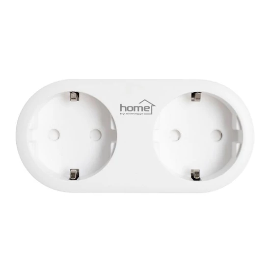 Home NVS 32 PRO SMART elosztó, SMART LIFE alkalmazással távolról vezérelhető, 2 db földelt aljzat gyermekvédelemmel, Wi-Fi 2,4 GHz 802.11 b/g/n NVS 32 PRO