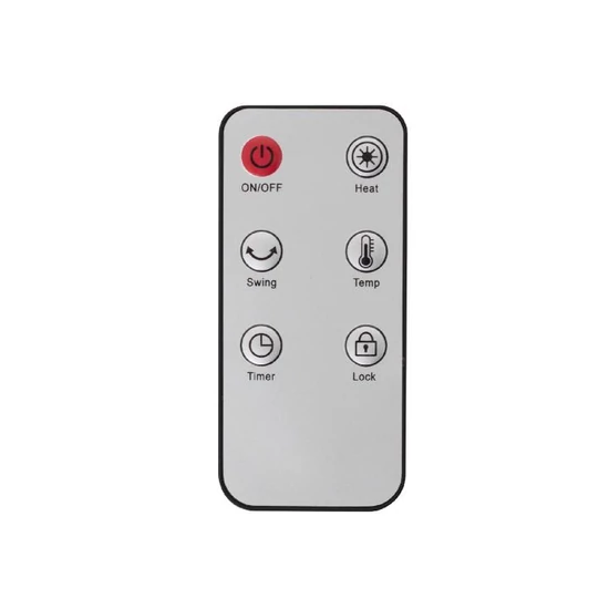 Álló kerámia fűtőtest távirányítóval, 2000W FK 54