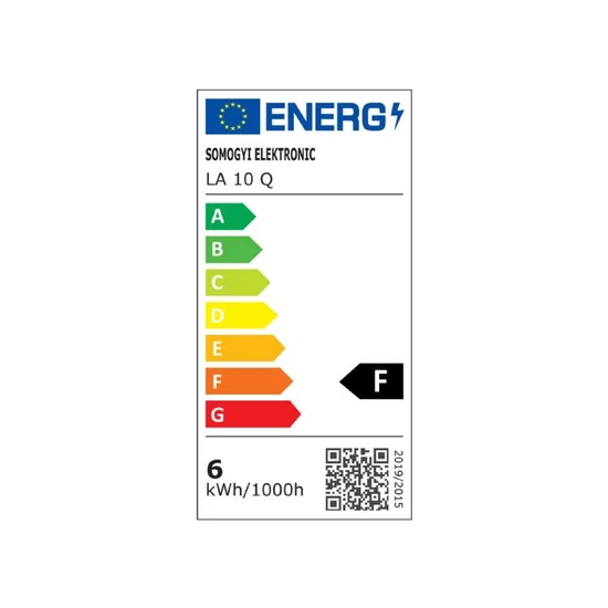 Home LA 10 Q asztali lámpa vezeték nélküli töltővel, 600 lm, 6 W, 5 fokozat, vezeték nélküli Qi töltő (max. 10 W) LA 10 Q