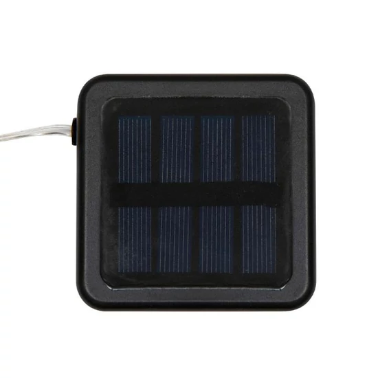 Home MXNV3 napvitorla, 140 LED, napelem, 8 program, IP44, polietilén HDPE, 1 x 1,2 V AA NiMH 1000 mAh akkumulátor, tartozék rögzítők, kül- és beltéri MXNV3