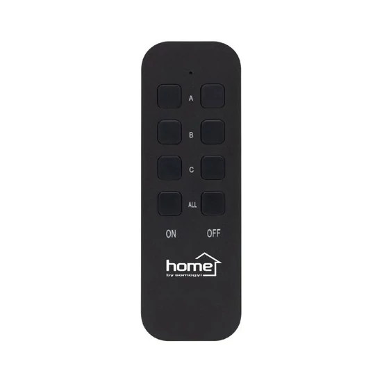 Home THO2313 távirányítható kültéri hálózati aljzat szett, IP44, 2300 W, 3 aljzat +1 távirányító, 40m hatótáv THO2313