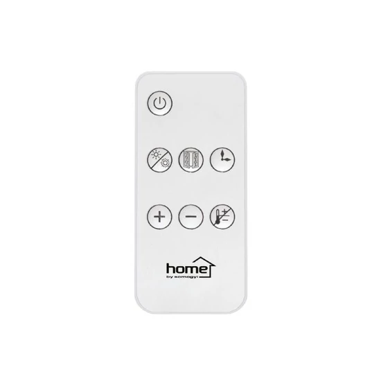 Home FKF42201WIFI fali ventilátoros SMART fűtőtest, 1000W/2000W, heti program, távirányító, fehér FKF42202WIFI