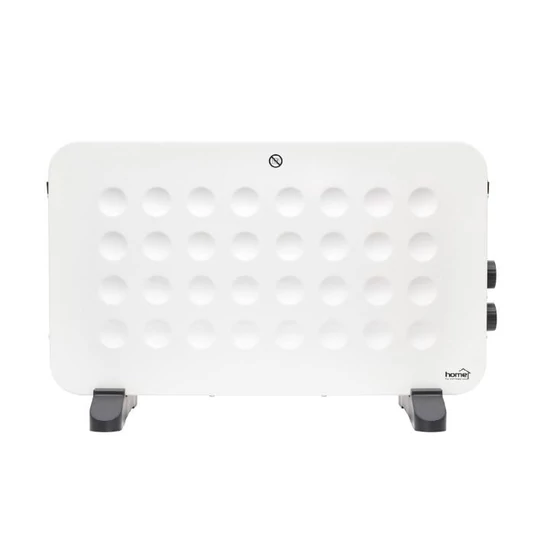 Home FK345TURBO konvektoros fűtőtest ventilátorral, 2000 W / 1250 W, termosztátszabályozás, szabadon álló, túlmelegedés védelem, turbóventilátor funkció FK345TURBO
