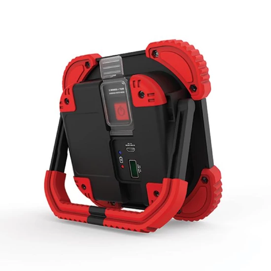 NEBO TANGO NE6665 spotlámpa, 750 lm - 250 lm, USB PowerBank, víz- és ütésálló, forgatható alap, MicroUSB, 3 fokozat, fényerő memória NE6665
