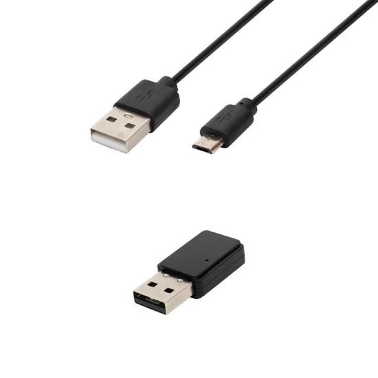 Home URCAIR1 SMART távirányító, 3in1, egér, billentyűzet, infra távirányító, tanítható, tölthető, légegér, air mouse URCAIR1