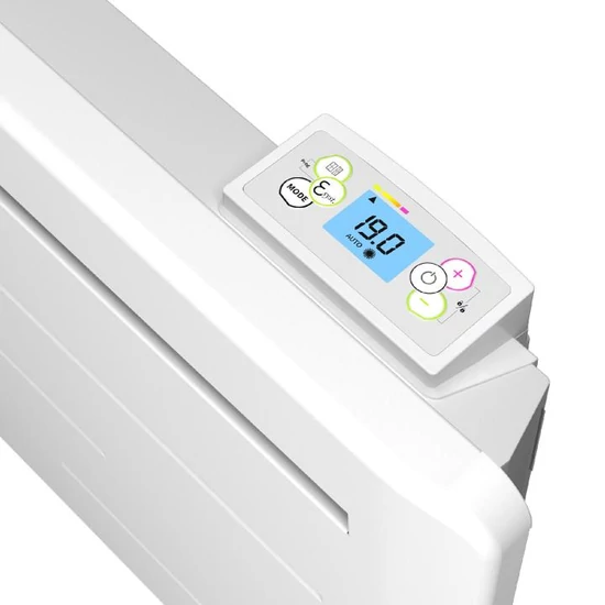 Noirot E222117 Amaroc H 2000 BL kerámia fűtőtest, 2000 W, IP24 védettség, nyitott ablak érzékelő, gyermekzár, fali kivitel E222117