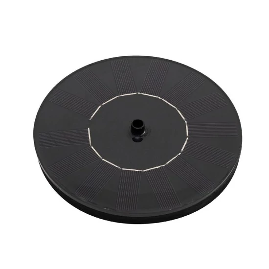 Home SWF02 napelemes kerti szökőkút, hat szórófej, 40cm vízoszlop, IPX8, automatikus, elem nélküli működés SWF02