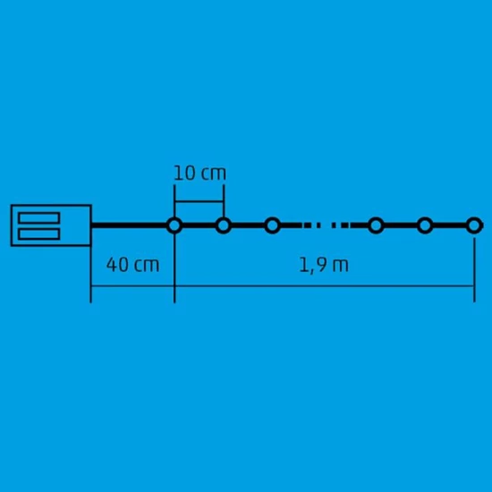 LED-s izzósor MLC 20/WH