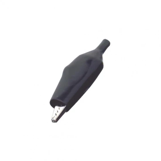 55mm krokodilcsipesz, fekete