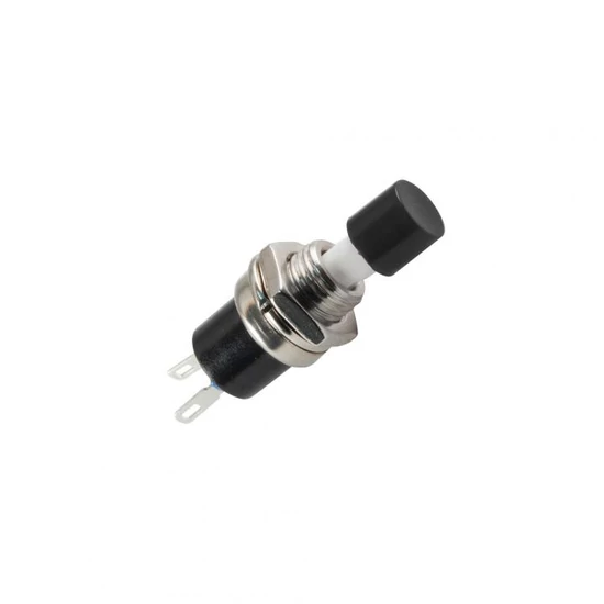 Nyomógomb, 250 V~ / 1,5 A, 1ák, mini, HQ