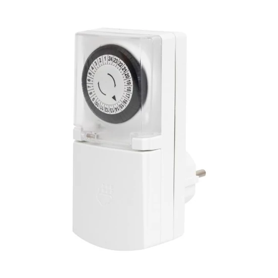 Mechanikus kültéri időzítő óra, 24h / 30 perc
