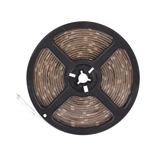Zenére villogó LED szalag, 5m, RGB, szett, 150LED
