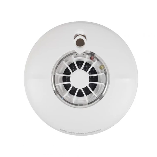 FireAngel HT-630-NEUT Thermistek hőérzékelő, beépített, nem cserélhető lítium elem, 10 év várható üzemidő, W2-modulal hálózatba kapcsolható, fehér