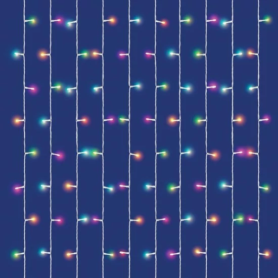 iSparkle LED-es fényfüggöny, SMART, RGB, 120 LED, IP44
