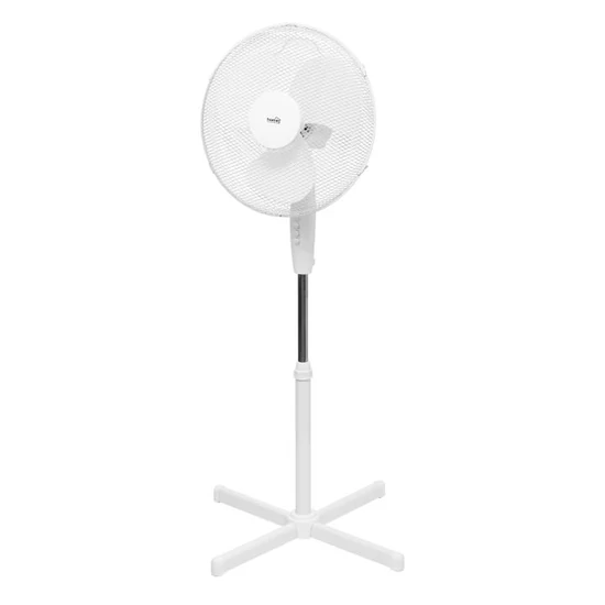 Home SF40WH állóventilátor, 45 W, 40cm-es lapátátmérő, 3 sebességfokozat, oszcillálás, állítható fejdőlésszög, fehér színű
