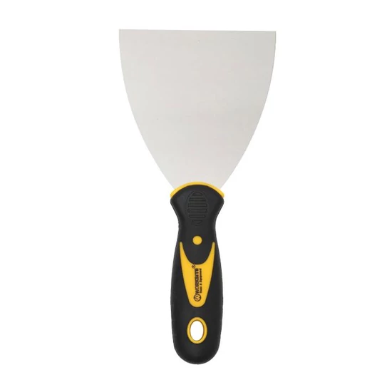 WORKSITE WT3140 nagy spatula, 100mm, rozsdamentes acél, profi gumi markolat