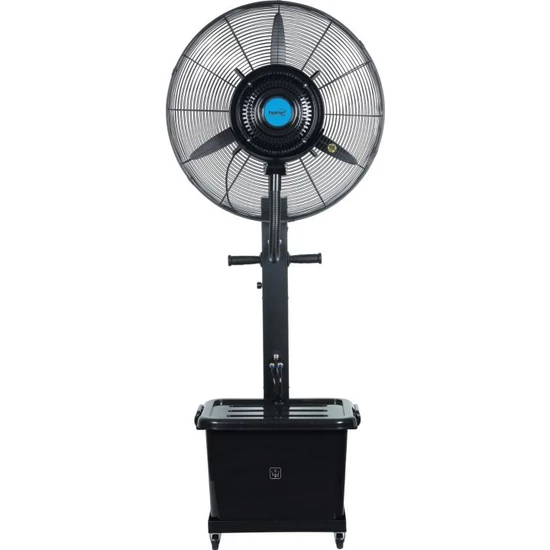 HOME CMF65 párásító ventilátor, 260 W, 64 cm-es lapátátmérő, 3 fokozat, 41 literes víztartály, oszcillálás