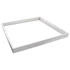 Felületre szerelhető keret led panelhez 600x600, fehér pvc