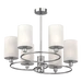 LUKAS CEILING LAMP 6XE14 CHROME