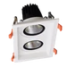 DOUBLE LED MOVABLE SPOT LIGHT 2X30W 230V 3000K WHITE