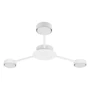 LED csillár GX53 Zibo x3 65cm fehér	