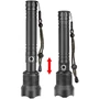LED-es zseblámpa USB zoom XHP70 50000 lumen