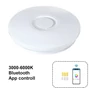 LED mennyezeti lámpa, bluetooth hangszóró, 3000-6000K APP vezérlés