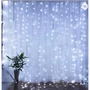 LED függöny USB 5V 300 LED 3x3m, távirányító 6500K