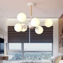 ISABEL CHANDELIER 6XE27 WHITE