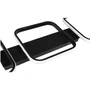 LED csillár Nebula Canis 33W 90x26x8,5cm fekete