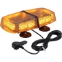 LED-es figyelmeztető lámpa, 7 mód 12/24V-os 36 W mágneses talp
