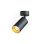 Fali lámpa gu10 led eris gold mozgatható x1 fekete