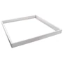 Felületre szerelhető keret led panelhez 600x600, fehér pvc