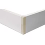 Felületre szerelhető keret LED panelhez 600x600, fehér PVC
