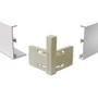 Felületre szerelhető keret LED panelhez 600x600, fehér PVC