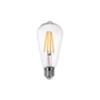 Led izzó e27 filament st64 12w 4000k