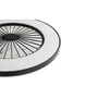 LED ventilátoros mennyezeti lámpa 36W+15W 3000K-5500K  50cm