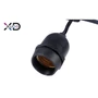 LED füzér 10m 10x E27 1W-os izzókkal