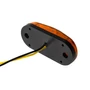 LED jelzőlámpa 12-24V 2xSMD narancs