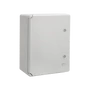 MŰANYAG ELOSZTÓSZEKRÉNY ABS 400x300x170 IP65 SZÜRKE