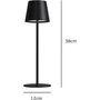 LED asztali lámpa 4000-6000K 3,5W tölthető akkumulátor, fényerőszabályzós