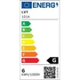 Luxo LED lámpa 48V 6W 4000K Linea UGR19 fekete